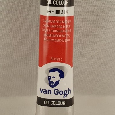 Tinta de óleo Van Gogh cadmium red medium