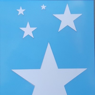 Stencil  Estrelas