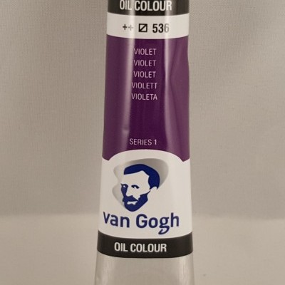 Tinta de óleo Van Gogh violet