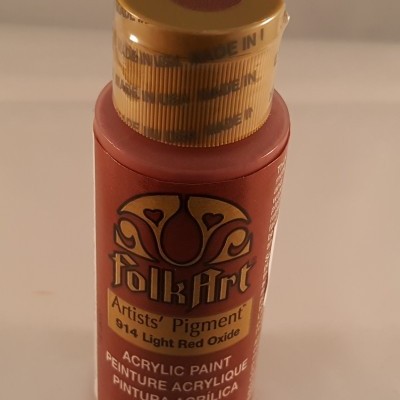 Tinta Acrílica Folkart light red oxide