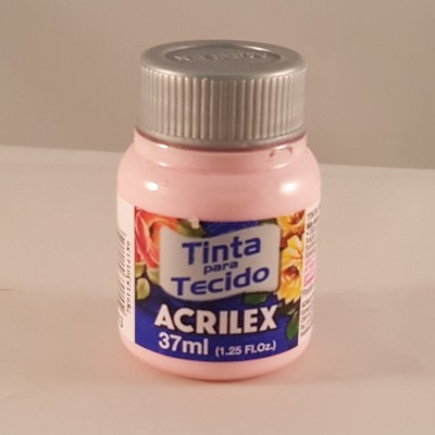 Tinta Tecido Acrilex rosa bébé 813