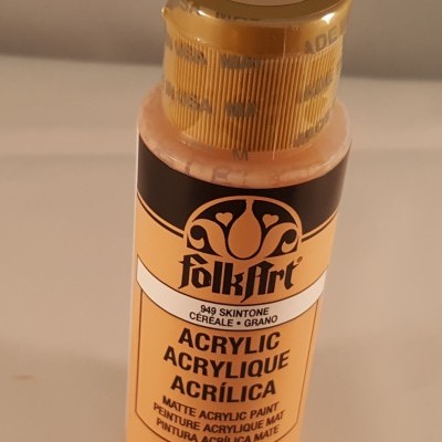Tinta Acrílica Folkart skintone ceréale grano