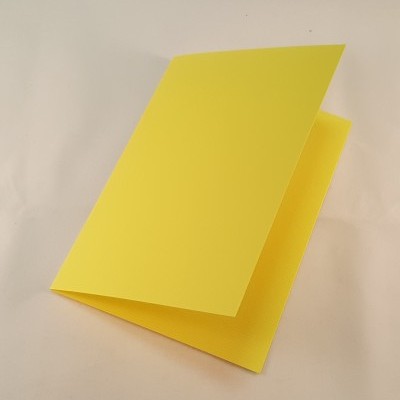 Cartão C6 colorido  cor amarelo limão