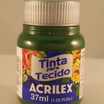Tinta Tecido Acrilex verde pinheiro 546