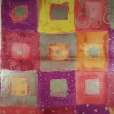 Papel  Décopatch - padrão geométrico