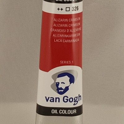 Tinta de óleo Van Gogh alizarin crimson