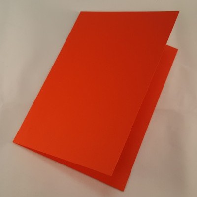 Cartão C6 colorido  cor vermelha