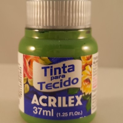 Tinta Tecido Acrilex verde grama 582