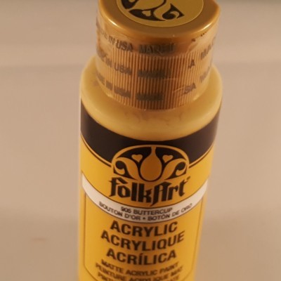 Tinta Acrílica Folkart buttercup