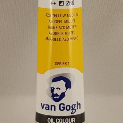 Tinta de óleo Van Gogh azo yellow medium