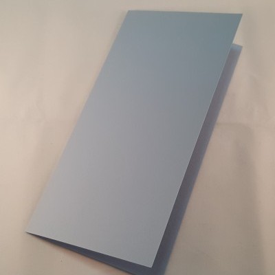 Cartão DL colorido cor azul