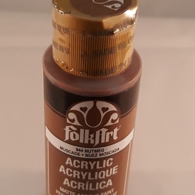 Tinta Acrílica Folkart noz moscada