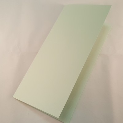 Cartão DL colorido cor azul claro