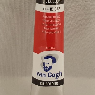 Tinta de óleo Van Gogh permanent red