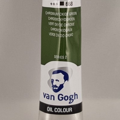 Tinta de óleo Van Gogh chromiun oxide green