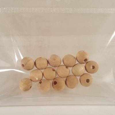 Bolas madeira 10mm