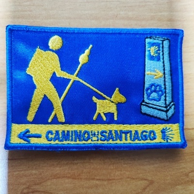 Emblema (Peregrino com cão) Emblema (Peregrino com cão)