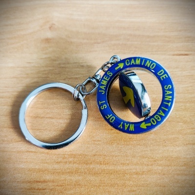 Porta-chaves (seta+vieira)