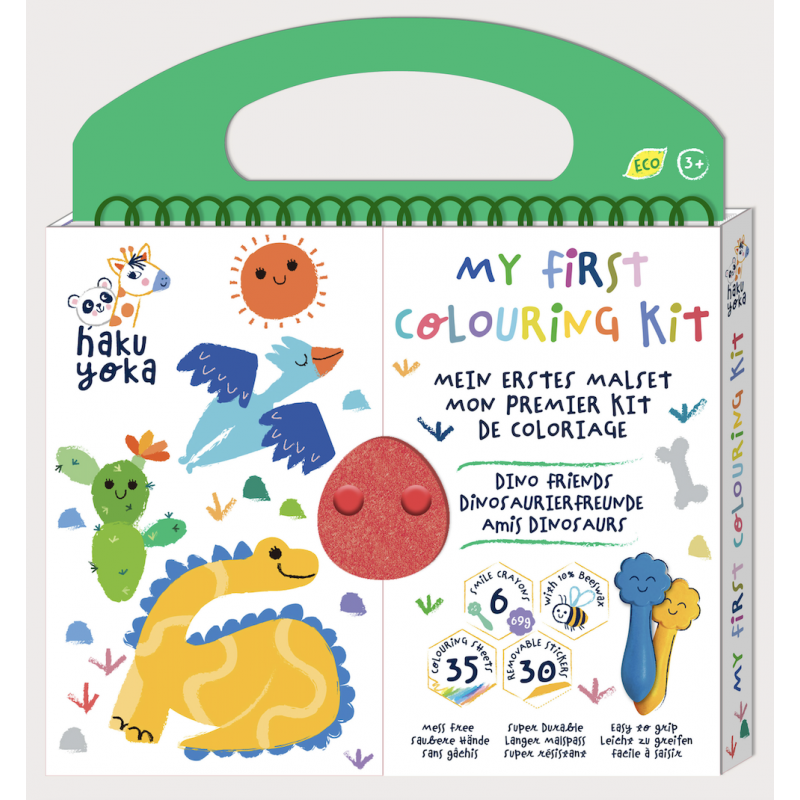 O meu primeiro kit de colorir