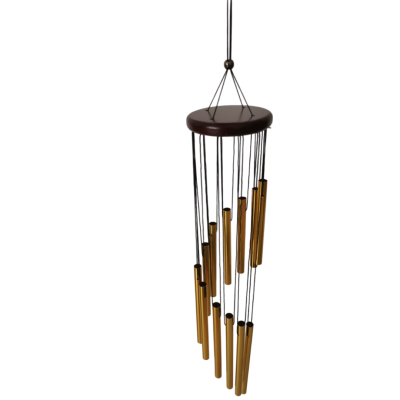 Sino dos Ventos em Dourado