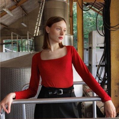 Julie Fitted Knit Top