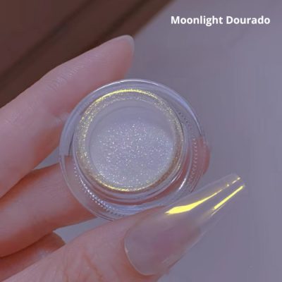 Pó Efeito Espelho Holográfico