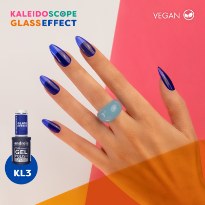 Andreia The Gel Polish - Kaleidoscope Glass Effect Collection Andreia The Gel Polish - Kaleidoscope Glass Effect Collection