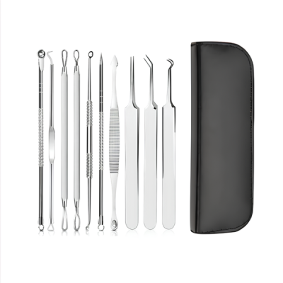 Kit Utensílios/Curetas p/ Limpeza de Pele