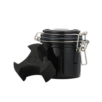 Recipiente Armazenamento Cola de Pestanas com Medidor Humidade