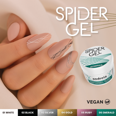 Andreia - Spider Gel Nº 6 Esmerald