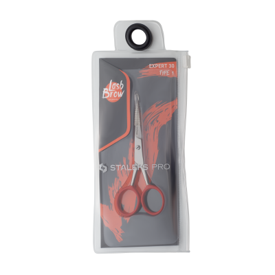 Tesoura Modelagem Sobrancelhas Staleks Expert 30 Type 1