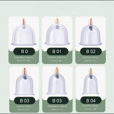 Kit Ventosaterapia 24 Ventosas + Maleta