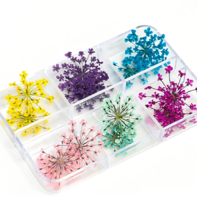 Flores Secas Mix 24 pçs 