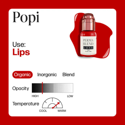Pigmento Labial Perma Blend Luxe 15ml - Popi Pigmento Labial Perma Blend Luxe 15ml - Popi