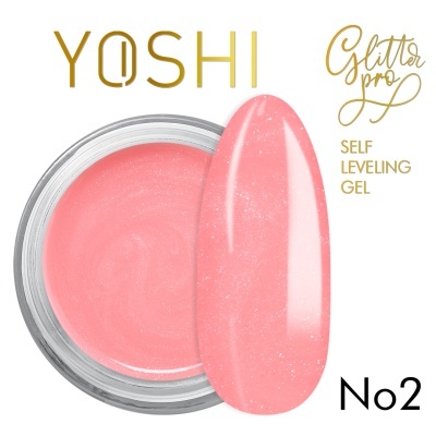 Yoshi Gel UV/Led Glitter Pro Nº 2 - 50ml