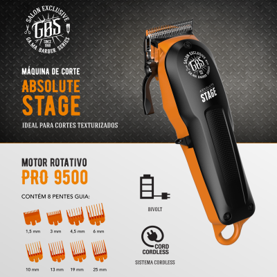 GA.MA- Máquina de Corte GBS Absolute Stage Cordless