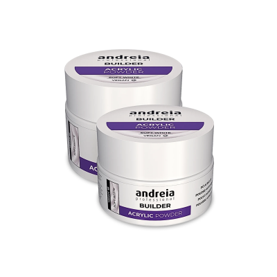 Andreia Acrylic Powder Soft White 20g