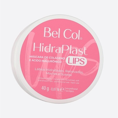 Bel Col- HidraPlast Lips Máscara de Colágeno e Ácido Hialurônico