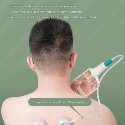 Kit Ventosaterapia 24 Ventosas + Maleta