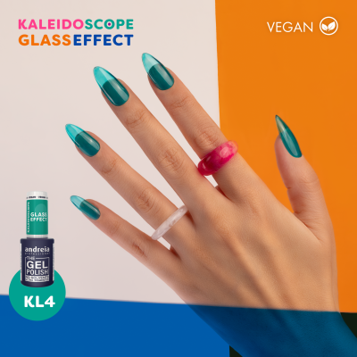 Andreia The Gel Polish - Kaleidoscope Glass Effect Collection Andreia The Gel Polish - Kaleidoscope Glass Effect Collection