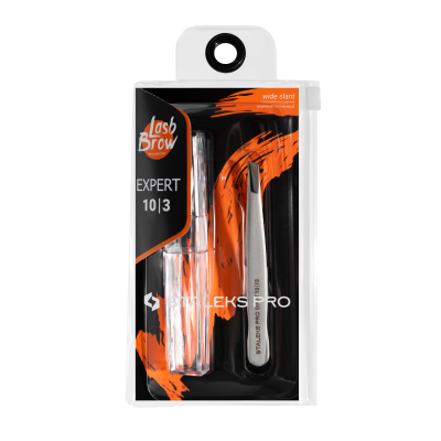 Pinça Sobrancelha Obliqua Staleks Expert 10