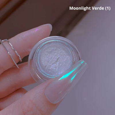 Pó Efeito Espelho Holográfico