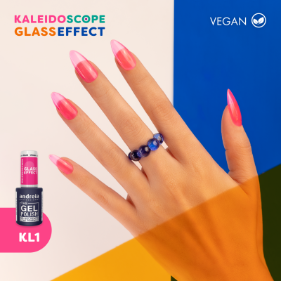 Andreia The Gel Polish - Kaleidoscope Glass Effect Collection Andreia The Gel Polish - Kaleidoscope Glass Effect Collection