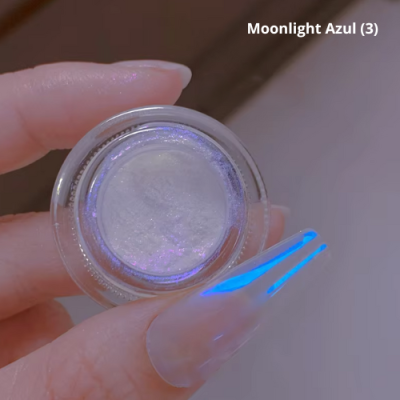 Pó Efeito Espelho Holográfico