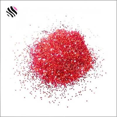 Glitter Simples Vermelho
