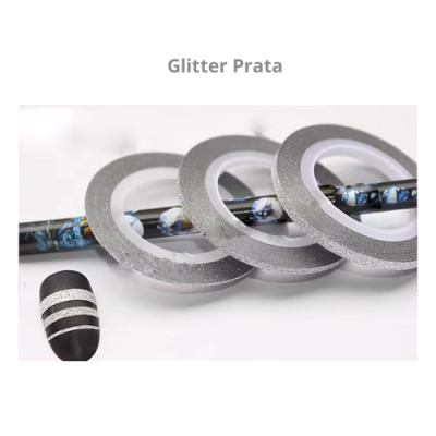 Fita Foil Glitter - Pack 3 unidades