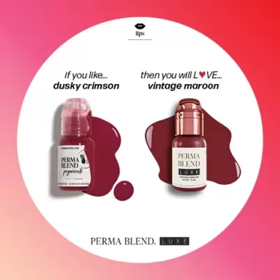 Pigmento Labial Perma Blend Luxe 15ml - Vintage Maroon