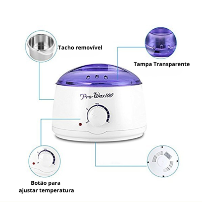 Panela de Cera ProWax 100W 400gr