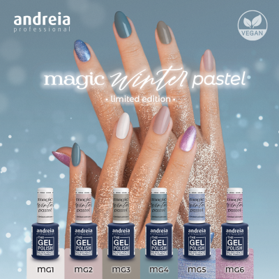 Andreia The Gel Polish - Magic Winter Pastel Collection