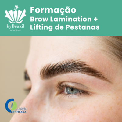Formação Brow Lamination + Lifting de Pestanas